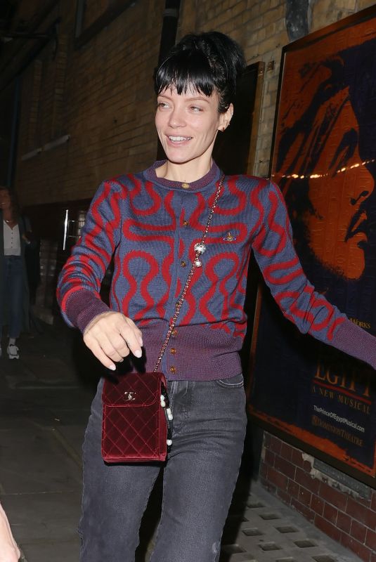 LILY ALLEN at 2.22 Ghost Story Theatre Production in London 08/26/2021