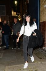 LILY ALLEN Leaves J Sheekey Restaurant in London 08/10/2021