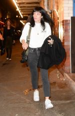 LILY ALLEN Leaves J Sheekey Restaurant in London 08/10/2021
