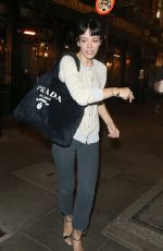 LILY ALLEN Leaves Noel Coward Theatre in London 08/04/2021