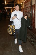 LILY ALLEN Leaves Noel Coward Theatre in London 08/28/2021