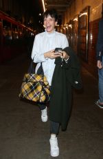 LILY ALLEN Leaves Noel Coward Theatre in London 08/28/2021