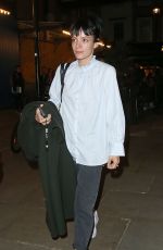 LILY ALLEN Leaves Noel Coward Theatre in London 08/28/2021