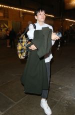 LILY ALLEN Leaves Noel Coward Theatre in London 08/28/2021
