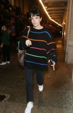 LILY ALLEN Night Out in London 08/03/2021