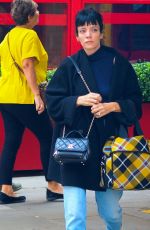 LILY ALLEN Out and About in London 08/18/2021