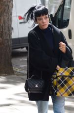 LILY ALLEN Out and About in London 08/18/2021