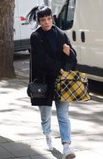 LILY ALLEN Out and About in London 08/18/2021