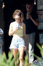 LILY JAMES and Michael Shuman Kissing Out in California 08/08/2021