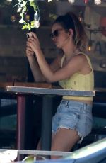 LILY JAMES and Michael Shuman Kissing Out in California 08/08/2021