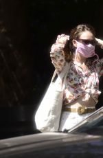 LILY JAMES Out and About in Los Angeles 08.17/2021