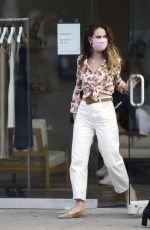 LILY JAMES Out and About in Los Angeles 08.17/2021