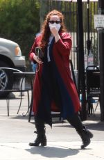 LILY KERSHAW Out for Lunch in Los Feliz 08/14/2021