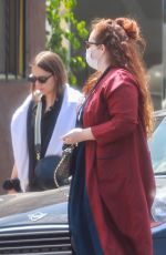 LILY KERSHAW Out for Lunch in Los Feliz 08/14/2021
