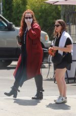 LILY KERSHAW Out for Lunch in Los Feliz 08/14/2021