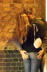LILY-ROSE DEPP and Austin Butler Out Kissing in London 08/10/2021