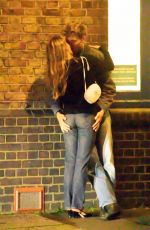 LILY-ROSE DEPP and Austin Butler Out Kissing in London 08/10/2021