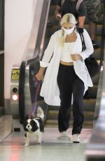 LINDSEY VONN at LAX Airport in Los Angeles 08/24/2021