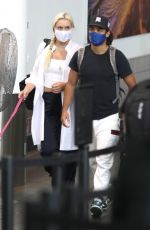 LINDSEY VONN at LAX Airport in Los Angeles 08/24/2021