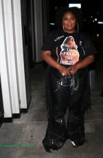 LIZZO at Catch LA in West Hollywood 08/20/2021