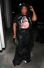 LIZZO at Catch LA in West Hollywood 08/20/2021