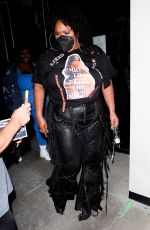 LIZZO at Catch LA in West Hollywood 08/20/2021