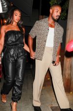 LORI HARVEY and Michael B Jordan at Craig