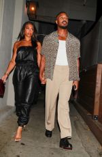 LORI HARVEY and Michael B Jordan at Craig