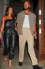 LORI HARVEY and Michael B Jordan at Craig
