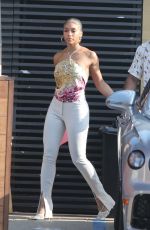 LORI HARVEY at Nobu Restaurant in Malibu 08/22/2021