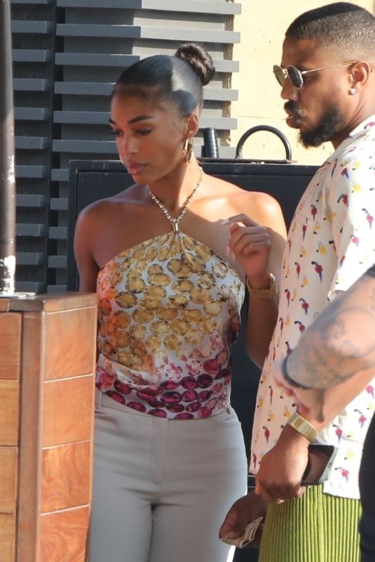 LORI HARVEY at Nobu Restaurant in Malibu 08/22/2021