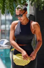 LORI HARVEY heading to Gym in West Hollywood 08/03/2021