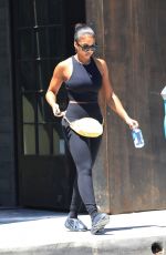 LORI HARVEY heading to Gym in West Hollywood 08/03/2021