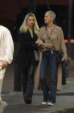 LOTTIE MOSS and Blithe Saxon Out for Lunch at a Restaurant in Notting Hill 08/17/2021