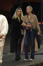 LOTTIE MOSS and Blithe Saxon Out for Lunch at a Restaurant in Notting Hill 08/17/2021