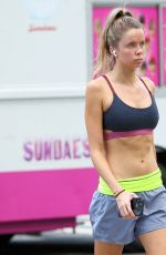 LOUISA WARWICK Out Hikinig in Central Park in New York 08/05/2021