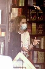 LUCY BOYNTON and Rami Malek at Book Soup Bookstore in West Hollywood 08/23/2021