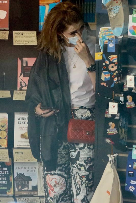 LUCY BOYNTON at Book Soup Bookstore in West Hollywood 08/23/2021