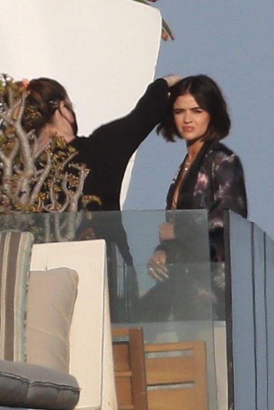 LUCY HALE ata  Photoshoot in Malibu 08/10/2021