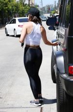 LUCY HALE Leaves Workout Session in Los Angeles 08/05/2021