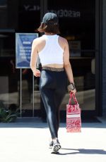 LUCY HALE Leaves Workout Session in Los Angeles 08/05/2021