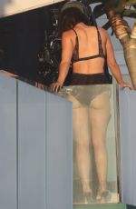 LUCY HALE on the Set of a Photoshoot in Malibu 08/10/2021