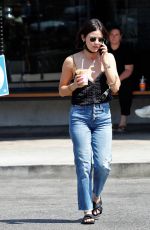LUCY HALE Out for Iced Coffee in Los Angeles 08/30/2021