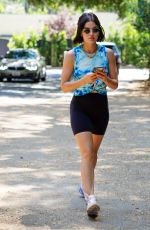 LUCY HALE Out Hiking in Los Angeles 08/06/2021