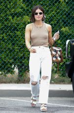 LUCY HALE Out in Beverly Hills 08/11/2021