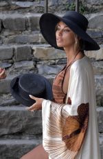 MADALINA GHENEA Out in Portofino 08/25/2021