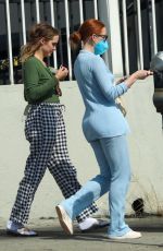 MADELAINE PETSCH Out with Friends in Los Angeles 08/21/2021