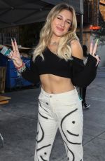 MADI MONROE Arrives at Lil Huddy’s Launch Party at No Vacancy in Hollywood 08/07/2021