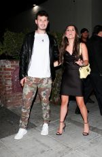 MADISYN SHIPMAN Night Out in Los Angeles 08/29/2021