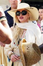 MADONNA Out with Family and Her Beau Ahlamalik Williams Celebrated Her 63rd Birthday in Lecce 08/17/2021